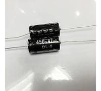 10PCS 450v47uf Axial Electrolytic Capacitor 47UF 450V 16x30mm BIANMTSW