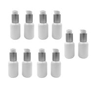 10Pcs 45ml Cosmetic Refillable Travel Size Bottles Portable Travel Lotion Container Leak Proof Shampoo Lotion Hand ABS Cosmetic Refill Containers