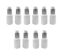 10pcs 45ml Cosmetic Storage Containers Spill Proof ABS Travel Lotion Container For Body Wash Shampoo
