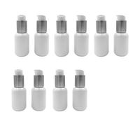 10pcs 45ml Cosmetic Storage Containers Spill Proof ABS Travel Lotion Container For Body Wash Shampoo Cosmetic Refillable Bottles