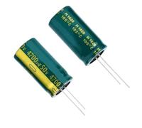 10PCS 4700UF 50V 18X35MM high-frequency low resistance high-temperature resistant electrolytic capacitor 50V4700UF 4700U