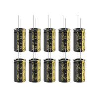10Pcs 4700uF 63V Aluminum Electrolytic Capacitor Kit 63V4700UF 22x40 High Frequency Low Capacitors Assortment Box Kits ICXLPMC