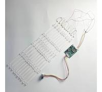 10pcs 495mm LED Backlight strip 5 Lens kit Board Fliter 42 43 46 47 48 inch LCD TV 12V for CCFL billboard