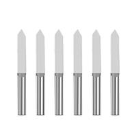 10pcs 4mm Shank V Groove Router Bits - Tungsten Carbide Engraving Tools for Wood, Acrylic, PVC, and More(4x0.3x60D)