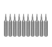 10pcs 4mm Small Hex Shank Screwdriver Bits 10pcs 10 Pieces 4Mm Toughness is Good Hard to Rupture and Wearproof Suitable for Installation in Pneumatic Screwdrivers (P2)