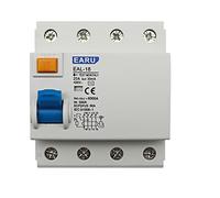 10pcs 4P 32A 10/30mA Type AC RCCB RCD ELCB Electromagnetic Residual Current Circuit Breaker Differential Breaker Safety Switch(20a,4P 10mA)