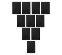 10pcs 4x6 Inch Flexible Magnet Sheet for Crafts and Photos | Writable Matte Paper Finish, Bendable Rectangular Sheet, Stays Flat on Curved Surfaces, Classroom Boards