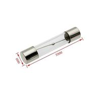 10PCS 5 * 20/6 * 30MM Slow-Blow Glass Tube Fuse T0.5A 1A 1.25A 1.5A 1.6A 2A 2.5A 3.15A 4A 5A 6.3A 7A 8A 10A 15A 20A Time-Delay Fuses(0.5A,6x30MM Slow-Blow T)
