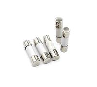 10PCS 5 * 20mm Fast Blow Ceramic Fuse 5x20mm 250V 0.1A .25A .5A 1. 2A 2. 3A 3.15A 4A 6A 6. 8A 10A 16A 20A 25A30A(1.5A)