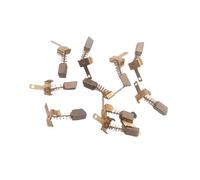 10PCS 5 * 5 * 9.5mm Copper Carbon Brushes - for Massager, Treadmill, Power Tools Motor Accessories