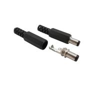 10Pcs 5.5x2.1mm DC Power Jack Panel Mount Female Socket Connector(5Pair)