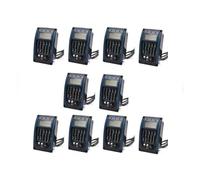 10Pcs 5 Bands Guitar Pickup For Acoustic Guitarra Preamp EQ Equalizer With Digital Tuner Guitar Parts