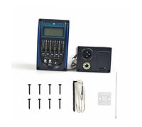 10Pcs 5 Bands Guitar Pickup For Acoustic Guitarra Preamp EQ Equalizer With Digital Tuner Guitar Parts
