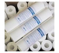 10pcs 5 Micron Pp Spun Polypropylene Sediment Water Filter Replacement Cartridge Reverse Osmosis 10 Inch pp Cotton Filter 100g(1 Micron)