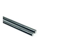 10PCS 500mm Black Fiberglass Rods for RC Airplane Models, Durable Insulation Material(5.0x500mm)