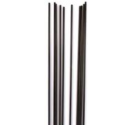 10pcs 500mm Carbon Fiber Rod, Diameter 3mm 3.5mm 2mm 4mm Carbon Fiber Round Rod, High Strength Light Weight Composite(3.5x500mm)