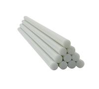 10pcs 500mm Fiberglass Rodding, Glass Fiber Round Bar, 2-10mm Dia High Strength Fiberglass Solid Rod for Making Kites(2mm)