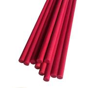 10PCS 500mm Red Glass Fiber Rod Diameters 1mm~12mm Solid Fiberglass Round Bars Arch Tent(1mm)