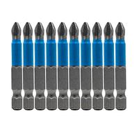 10Pcs 50mm PH2 Anti Slip Electric Hex Shank Driver Bit Phillips Screwdriver Bits