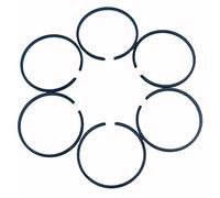 10pcs 50mm x 1.5mm Piston Ring Set for 2 Stroke Breaker Tamper Cylinder - High Performance Engine Parts