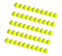 10pcs/50pcs Fishing Floats Fishing Tackle Accessories Bright Color Foam Floats Pompano Floats For Trout