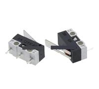 10PCS/50PCS Limit Switch Push Button 1A 2A 125V AC Mouse 3Pins(2A,10PCS)