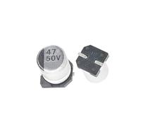 10PCS 50v47 SMD Aluminum Electrolytic Capacitor 6.3V 10V 16V 25V 35V 50V 10UF 22UF 47UF 100UF 220UF 330UF 1000UF BIANMTSW(25v10uf 4x5mm)