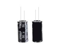 10PCS 50v4700uf 4700uf 50V direct plug electrolytic capacitor size 18X35mm(5PCS)