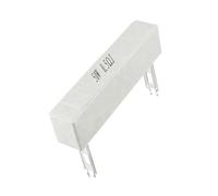 10PCS 50W Ceramic Cement High Power Resistor 0.1~1K 0.1 0.5 1 1.5 2 2.5 3 4 5 6 8 10 15 20 25 30 50 100 200 250 300 390 500 Ohm(25R)