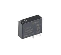 10PCS 5A 4Pin HF46F-5-HS1 HF46F-12-HS1 HF46F-24-HS1 Power Relay A Normally Open 5 V 12 V 24 V DC 5A 250VAC Relays(HF46F-5-HS1 5V)