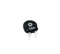 10pcs 5k 10k 20k 22k 100k adjustable resistance horizontal hexagonal hole potentiometer 10mm NWPNLXEA(22K Ohm)