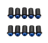 10PCS 5mm 0 20in Universal Motorcycle Windscreen Windshield Bolt Screw Compatible With Various Models Available In Black Red Silver Gray Orange Green(Blue)