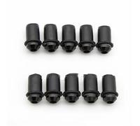 10PCS 5mm Windscreen Windshield Bolt Screw Kit For Y&amaha For YZF R1 R6 R3 R25 XJ6 FJR1300 XT600 Motobike Mounting Screw(Black)