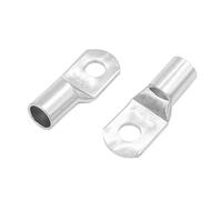 10PCS/5PCS SC50-6 50-8 50-10 50-12 Copper Cable Lug Kit Bolt Hole Tinned Cable lugs Battery Terminals copper nose Wire connector(SC50-8,5PCS)