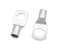 10PCS/5PCS SC50-6 50-8 50-10 50-12 Copper Cable Lug Kit Bolt Hole Tinned Cable lugs Battery Terminals copper nose Wire connector(SC50-14,5PCS)