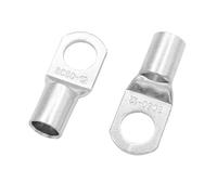 10PCS/5PCS SC50-6 50-8 50-10 50-12 Copper Cable Lug Kit Bolt Hole Tinned Cable lugs Battery Terminals copper nose Wire connector(SC50-12,10PCS)