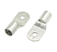 10PCS/5PCS SC50-6 50-8 50-10 50-12 Copper Cable Lug Kit Bolt Hole Tinned Cable lugs Battery Terminals copper nose Wire connector(SC 50-10,10PCS)