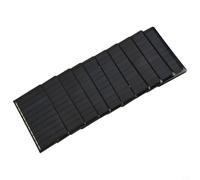 10Pcs 5V 60mA Polycrystalline Solar Panels for DIY Solar Projects, Solar Toys, Small Outdoor Lighting and Solar Powered Appliances
