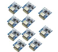 10PCS 5V Step Up Board Type C/USB Power Module Battery Charging Protection LED Light Battery Function