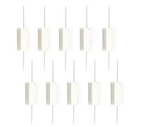 10Pcs 5W 33 Ohm Ceramic Cement Resistors Wire Wound Power Resistor for Power Adapters, Audio Equipment, Instruments, Meters