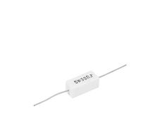 10pcs 5W 5% Cement Resistor Power Resistance 0.01R-100K 0R5 0R6 4R 4R3 4R7 5R 5R1 4 4.3 4.7 5 5.1 43 47 50 51 470 510 R K Ohm
