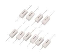 10PCS 5W Fixed Resistors 68 OHM 5% Tolerance axia-l Lead Wirewound Ceramic Cement Single Resistors Power Resistor Specialised accessories