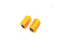 10pcs 5W RX24 Aluminum Power Metal Shell Case Wirewound Resistor 0.1~33K 0.33 0.5 1 2 5 6 8 10 20 50 100 120 200 300 1K 5K 10K CZAOINCU(6R)