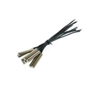 10Pcs 5X25MM Waterproof Temperature Probe Ntc Thermistor Temperature Sensor 10K 5K 50K 100K B3950 Long10CM Tin XH2.54 Pulg(10KB3435L10CM XH)