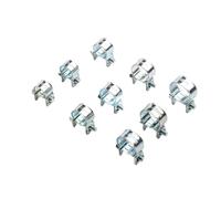 10pcs 6-20mm Clamp Fuel Injection Hose Air Clamps Diesel Petrol Pipe Clips(12-14mm)