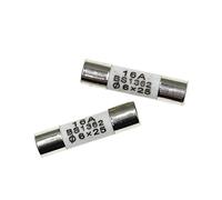 10PCS 6 * 25mm Ceramic Fuse 6 * 25 Ceramic Insurance Tube 6x25MM 0.5A 1A 2A 3A 5A 6A 7A 8A 10A 15A 20A 25A 30A 250V RO57 Fuse BS1362(10PCS 7A)