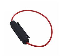 10pcs 6 * 30mm Box for Auto Car Truck Motorcycle Motorbike fusible 6x30mm 16AWG 600V Protected circuits (Color : Gold)