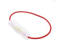 10pcs 6 * 30mm Box for Auto Car Truck Motorcycle Motorbike fusible 6x30mm 16AWG 600V Protected circuits (Color : Gold)