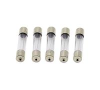 10pcs 6 * 30mm Fast Blow Glass Tube Fuses 6x30 mm 250V 0.5 1 2 3 4 5 6 8 10 15 20 25 30 A AMP Fuse Protected circuits (Color : 4a)