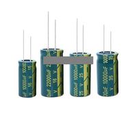 10PCS 6.3V 10V 16V 25V 35V 10000UF 22000UF Low Electrolytic Capacitor High Frequency Low Resistance Capacotor MQXFCZUX(16V10000UF 16X30)